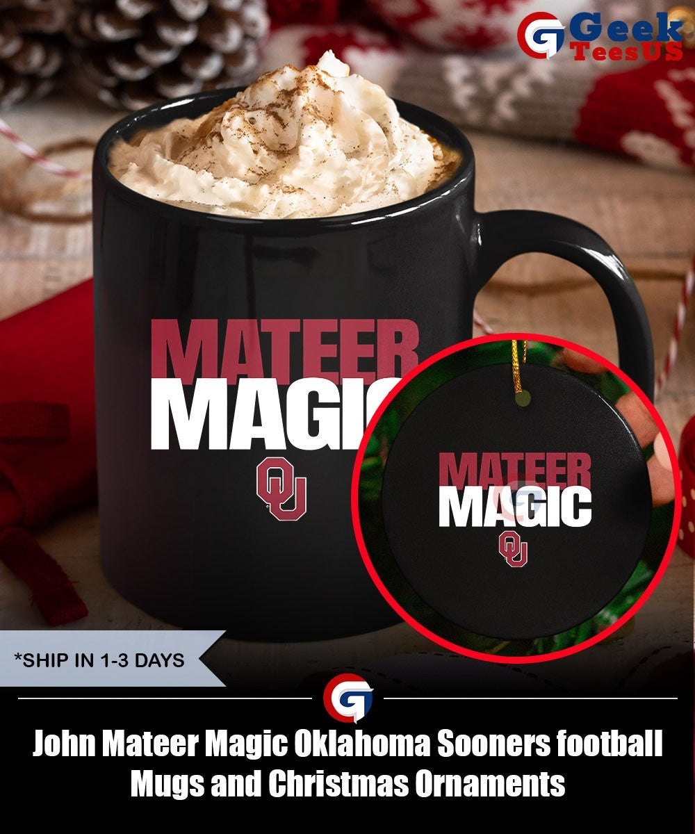 John Mateer Magic Oklahoma Sooners football shirt Unisex , , , Long Sleeve Tee