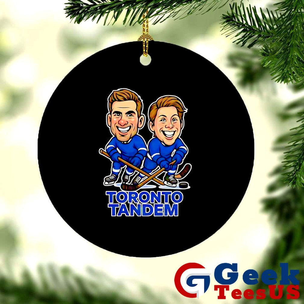 John Tavares and Mitch Marner Toronto Tandem Hockey caricatures shirt Unisex , , , Long Sleeve Tee