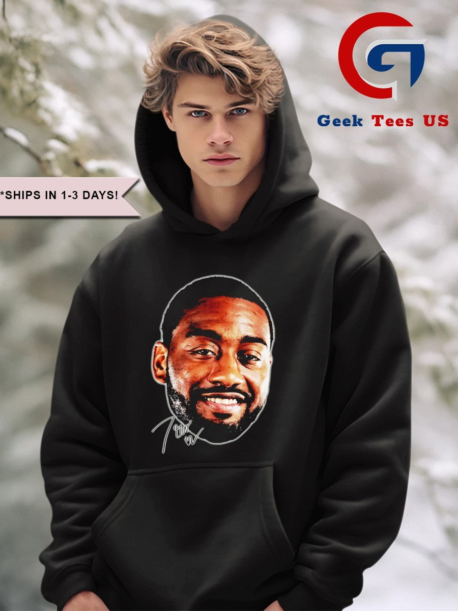 John Wall big head signature shirt Unisex , , , Long Sleeve Tee