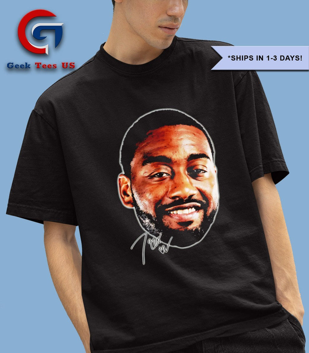 John Wall big head signature shirt Unisex , , , Long Sleeve Tee