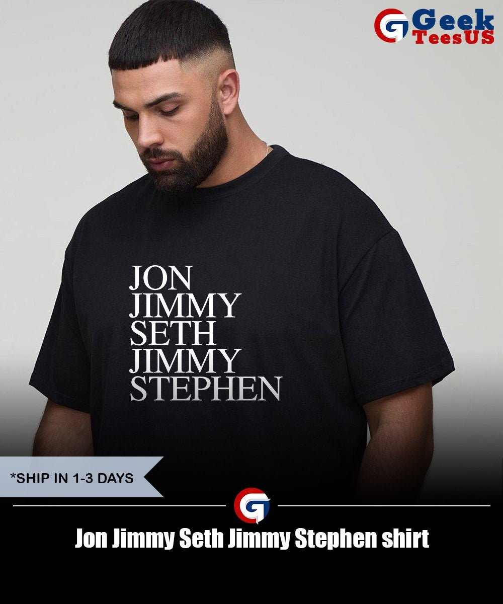 Jon Jimmy Seth Jimmy Stephen shirt Unisex , , , Long Sleeve Tee
