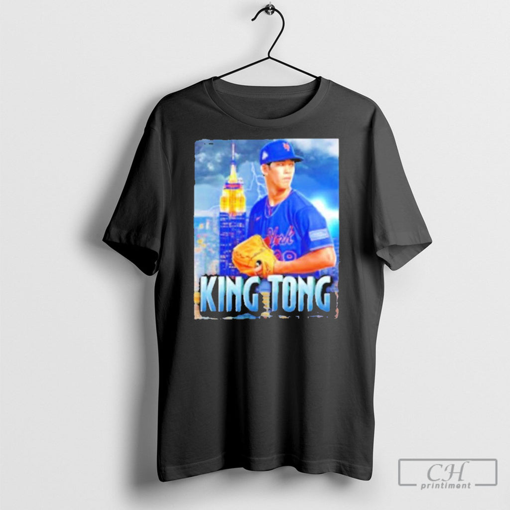 Jonah Tong King Tong New York Mets Mlb Tee Shirts