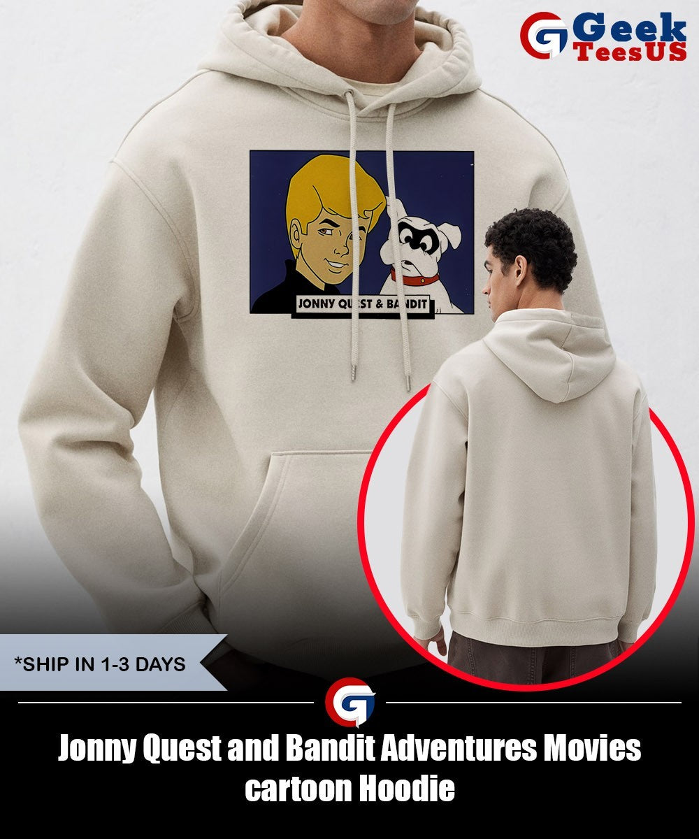 Jonny Quest and Bandit Adventures Movies cartoon shirt Unisex , , , Long Sleeve Tee