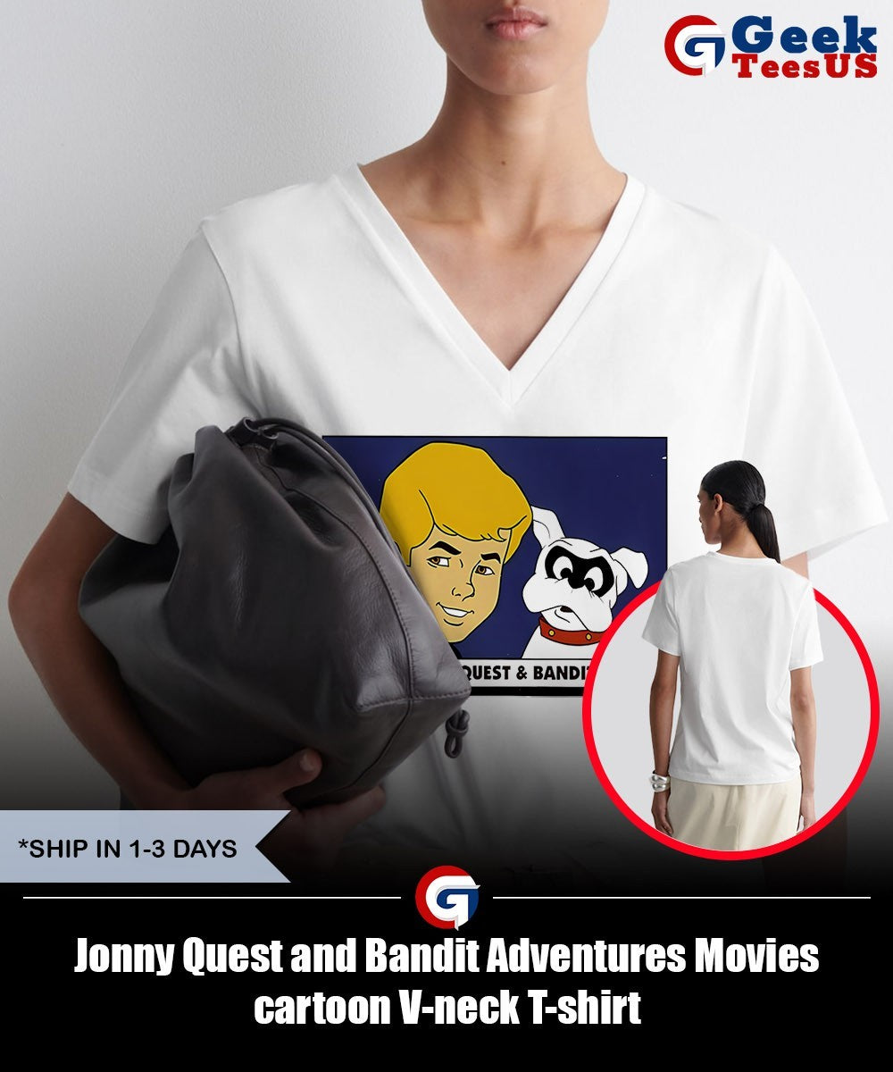 Jonny Quest and Bandit Adventures Movies cartoon shirt Unisex , , , Long Sleeve Tee