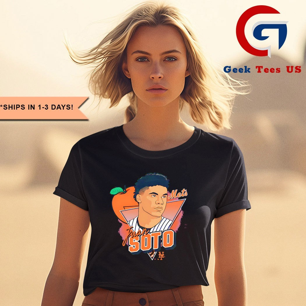 Juan Soto big head New York Mets baseball player 2025 signature shirt Unisex , , , Long Sleeve Tee