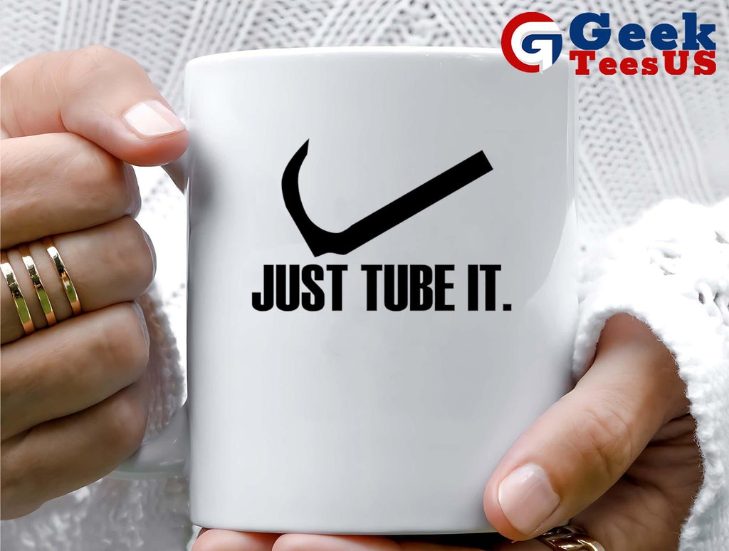Just tube it parody logo shirt Unisex , , , Long Sleeve Tee