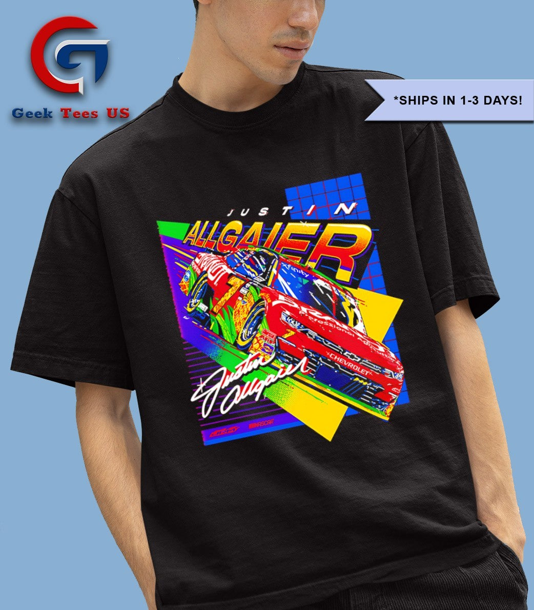 Justin Allgaier Brandt Car JR Motorsports Team signature shirt Unisex , , , Long Sleeve Tee