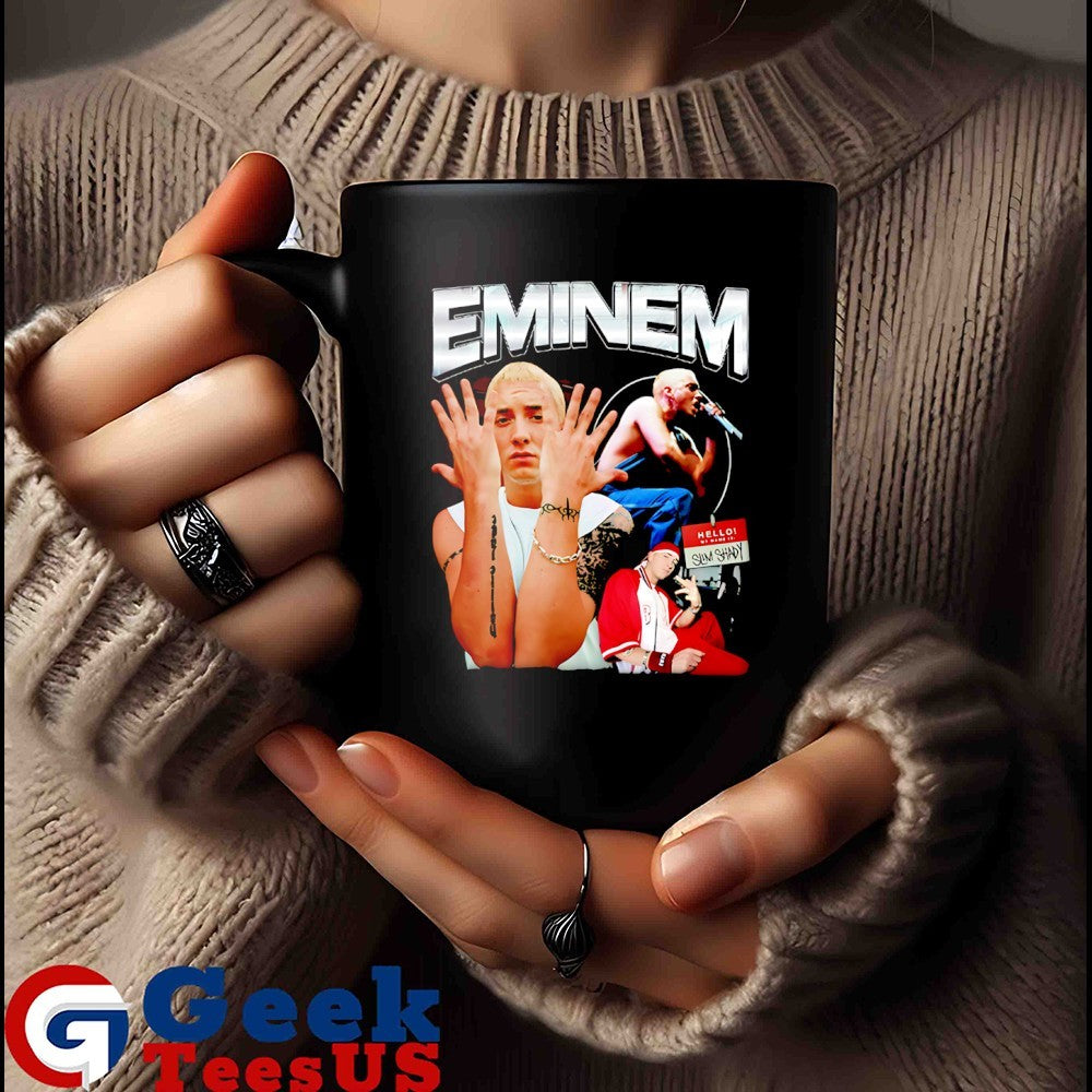 Justin Bieber wearing Eminem shirt Unisex , , , Long Sleeve Tee