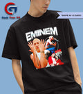 Justin Bieber wearing Eminem shirt Unisex , , , Long Sleeve Tee