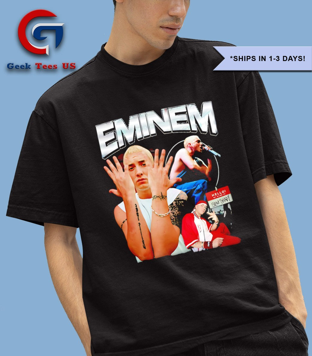Justin Bieber wearing Eminem shirt Unisex , , , Long Sleeve Tee