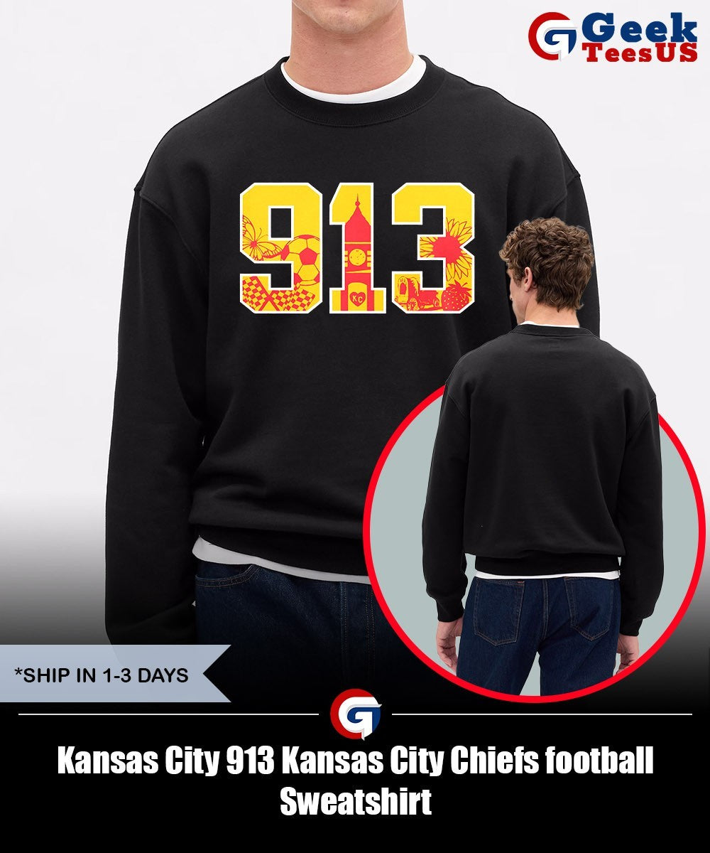 Kansas City 913 Kansas City Chiefs football shirt Unisex , , , Long Sleeve Tee