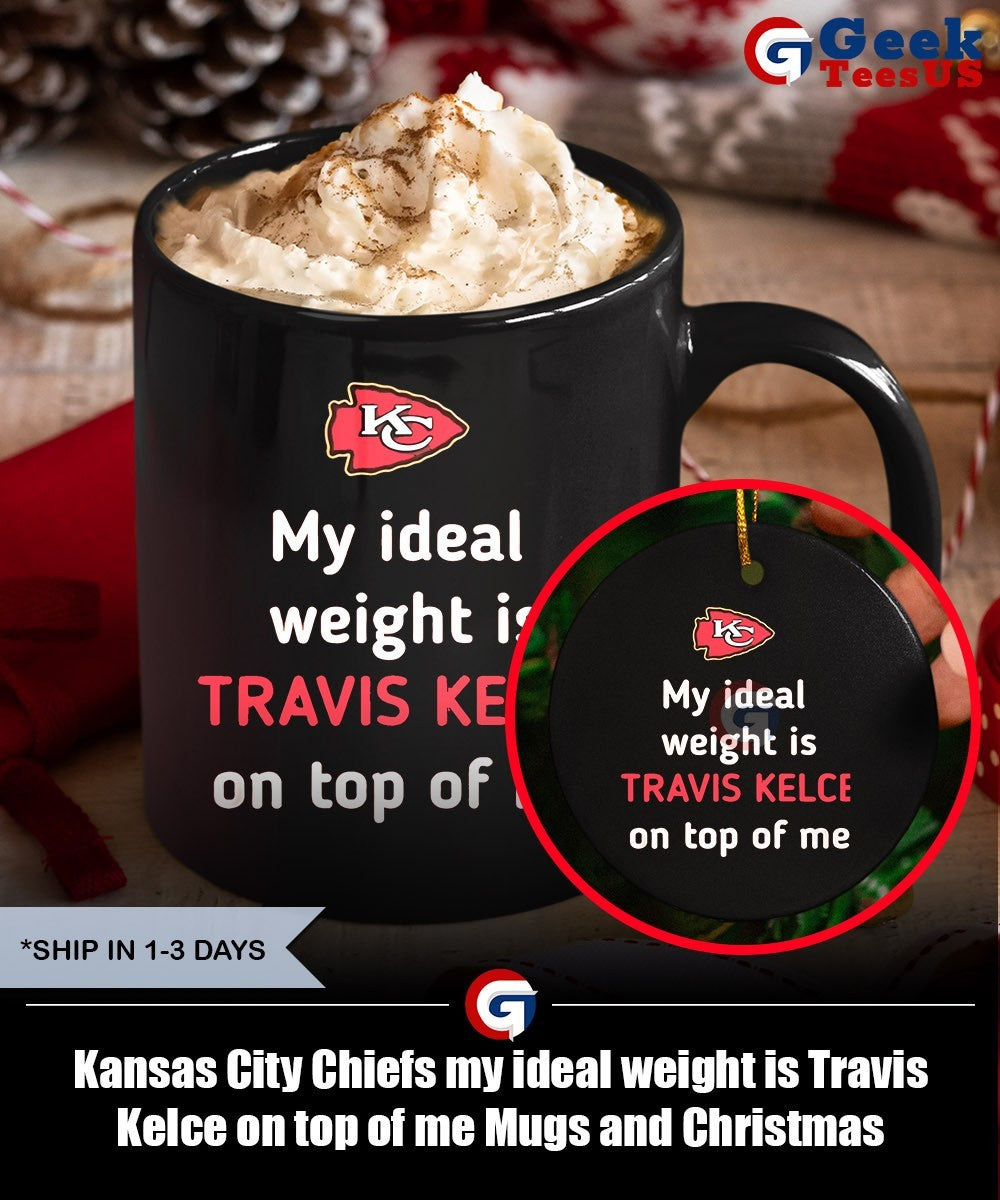 Kansas City Chiefs my ideal weight is Travis Kelce on top of me shirt Unisex , , , Long Sleeve Tee