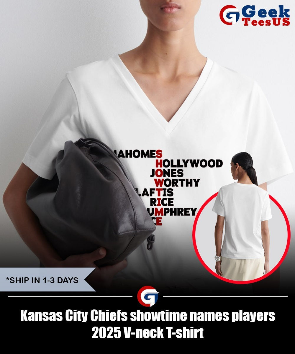 Kansas City Chiefs showtime names players 2025 shirt Unisex , , , Long Sleeve Tee