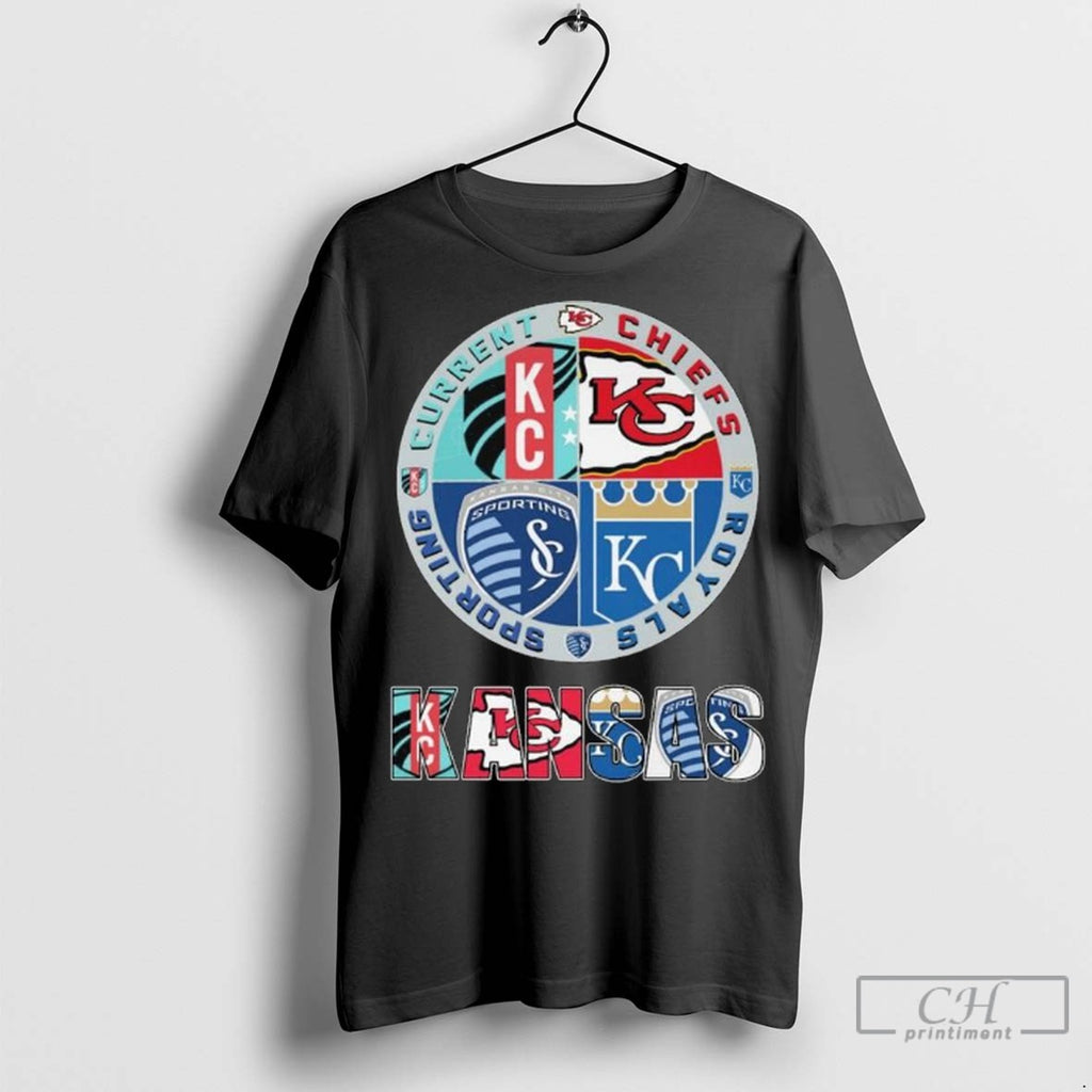 Kansas Sports 2025 Current Chiefs Royals And Sporting Long Sleve T Shirt Jpg
