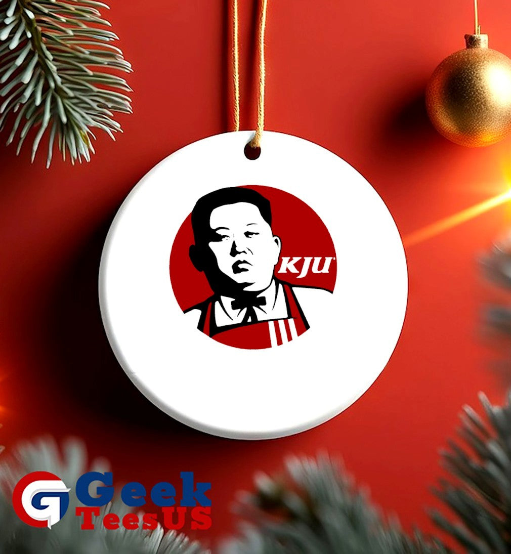 Kim Jong Un KJU X KFC logo shirt Unisex , , , Long Sleeve Tee
