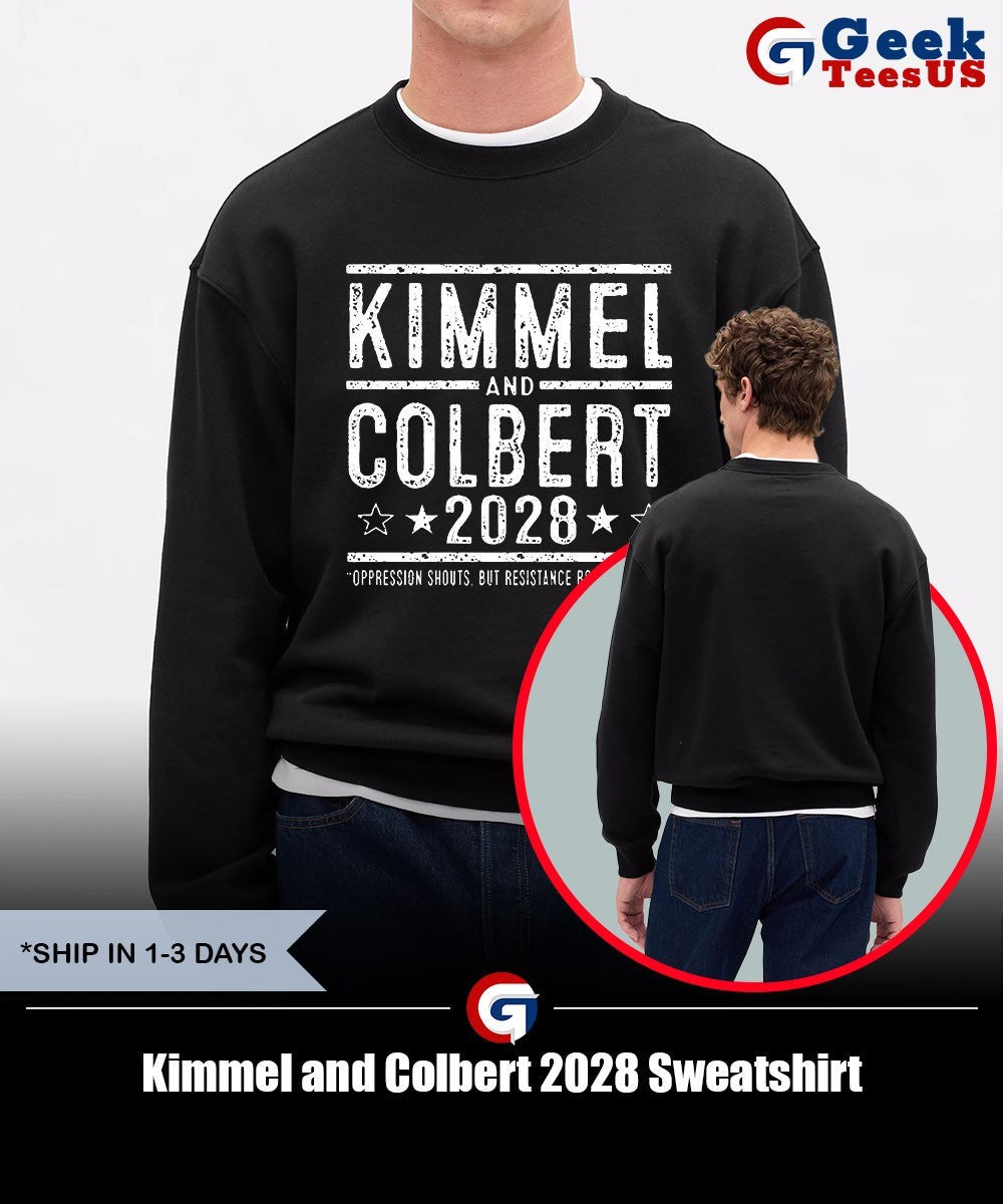 Kimmel and Colbert 2028 shirt Unisex , , , Long Sleeve Tee