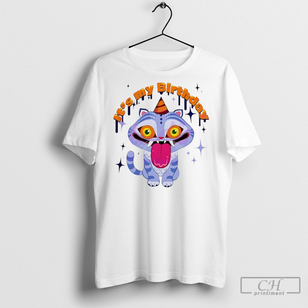 Kpop Demon Hunters Its My Birthday Melting Derpy Tiger Twinkle Shirts