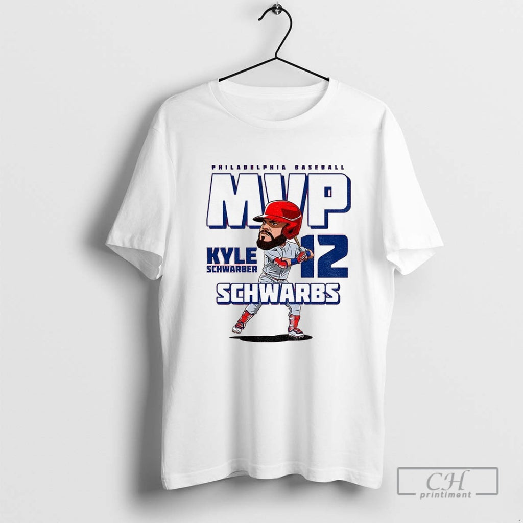 Kyle Schwarber Schwarbs Mvp Philadelphia Phillies Mlb Baseball Cartoon