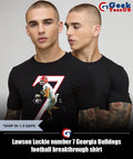 Lawson Luckie number 7 Georgia Bulldogs football breakthrough shirt Unisex , , , Long Sleeve Tee