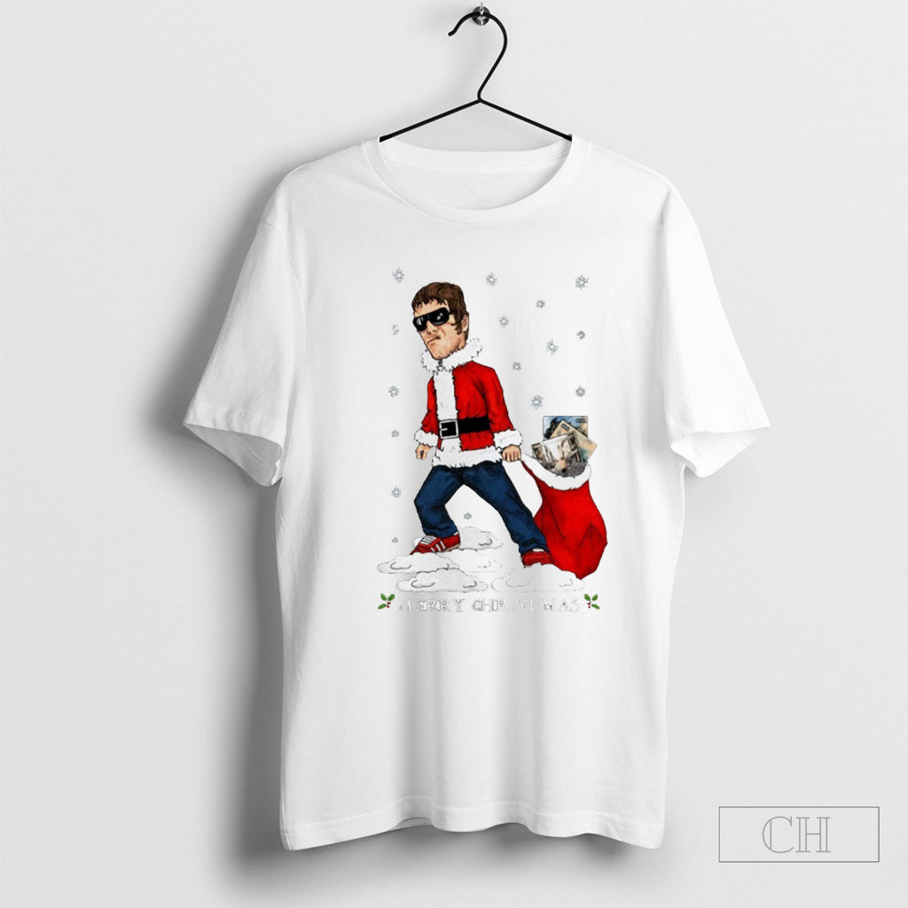 Liam Gallagher Santa Merry Christmas Shirts