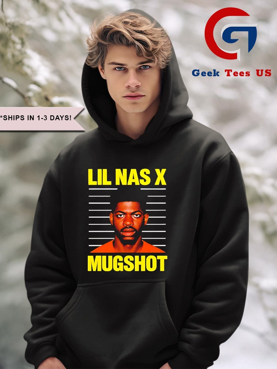 Lil Nas X mugshot shirt Unisex , , , Long Sleeve Tee