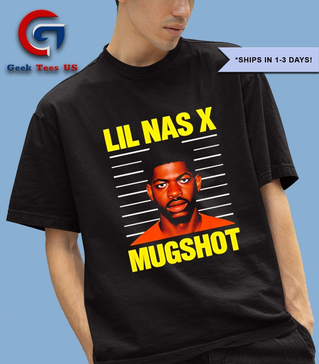 Lil Nas X mugshot shirt Unisex , , , Long Sleeve Tee