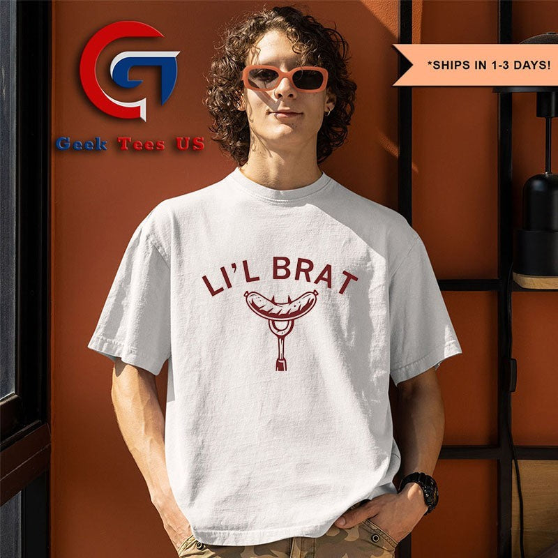 Lil’l brat bib shirt Unisex , , , Long Sleeve Tee