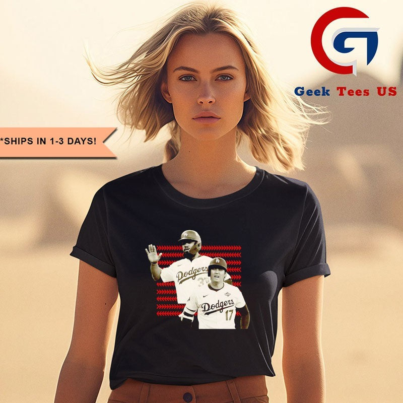 Los Angeles Dodgers Shohei Ohtani and Teoscar Hernández World Series 2025 shirt Unisex , , , Long Sleeve Tee