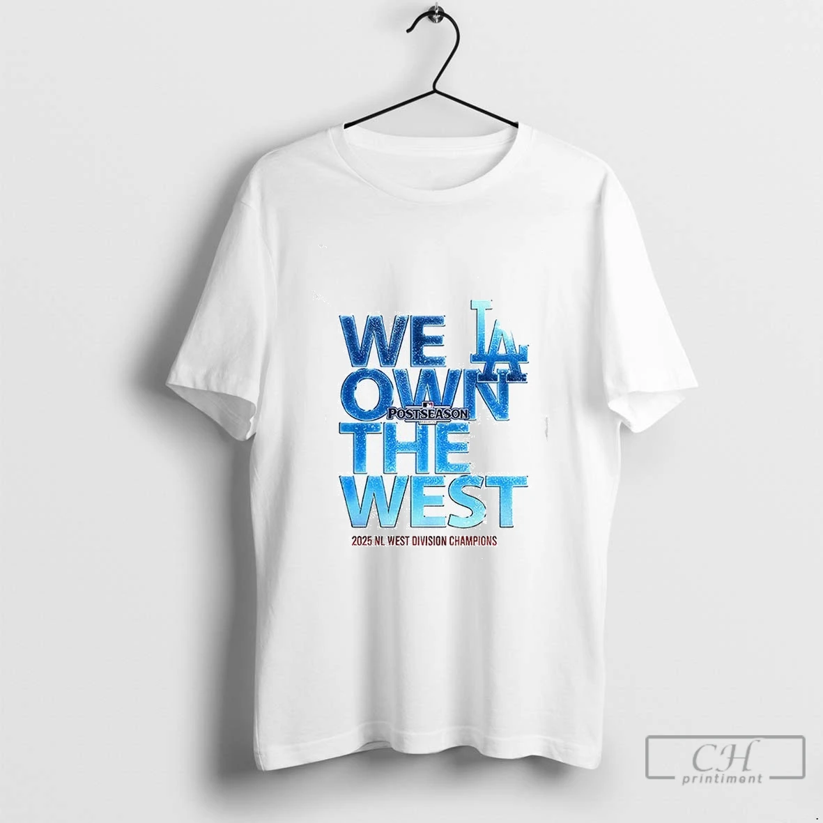 Los Angeles Dodgers We Own The West 2025 Nl West Division Champions