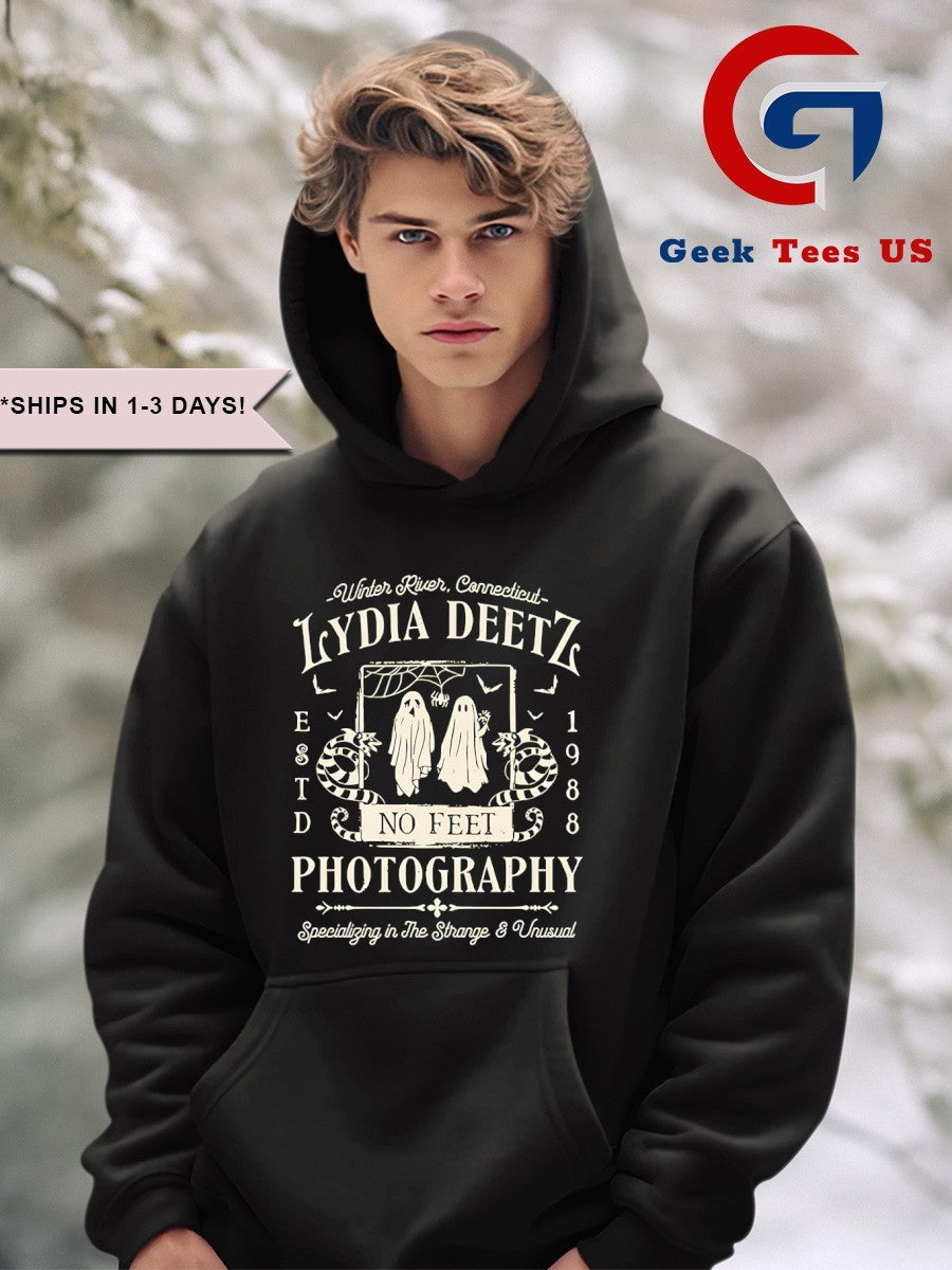 Lydia Deetz no feet Photography shirt Unisex , , , Long Sleeve Tee