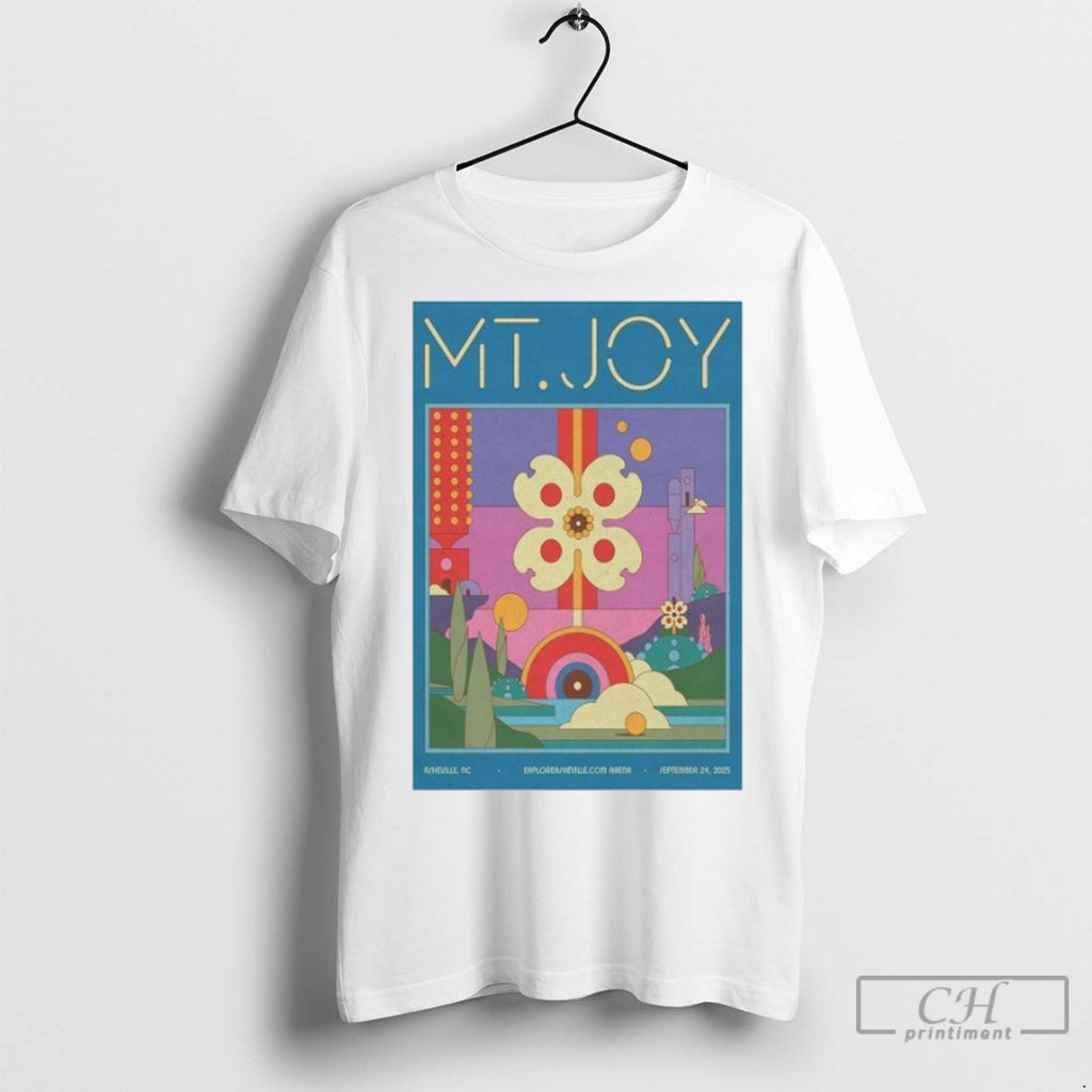 Mt Joy Sep 24 2025 Harrahs Cherokee Canter Asheville Nc T Shirt Jpg