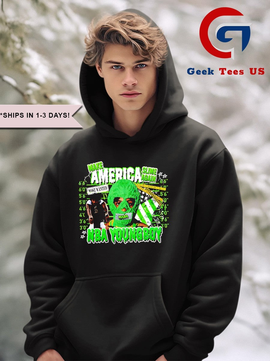 Make America Slime Again NBA Young Boy Masa Tour shirt Unisex , , , Long Sleeve Tee