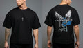 Make No Peace With Evil Nail Cross 2 Sided