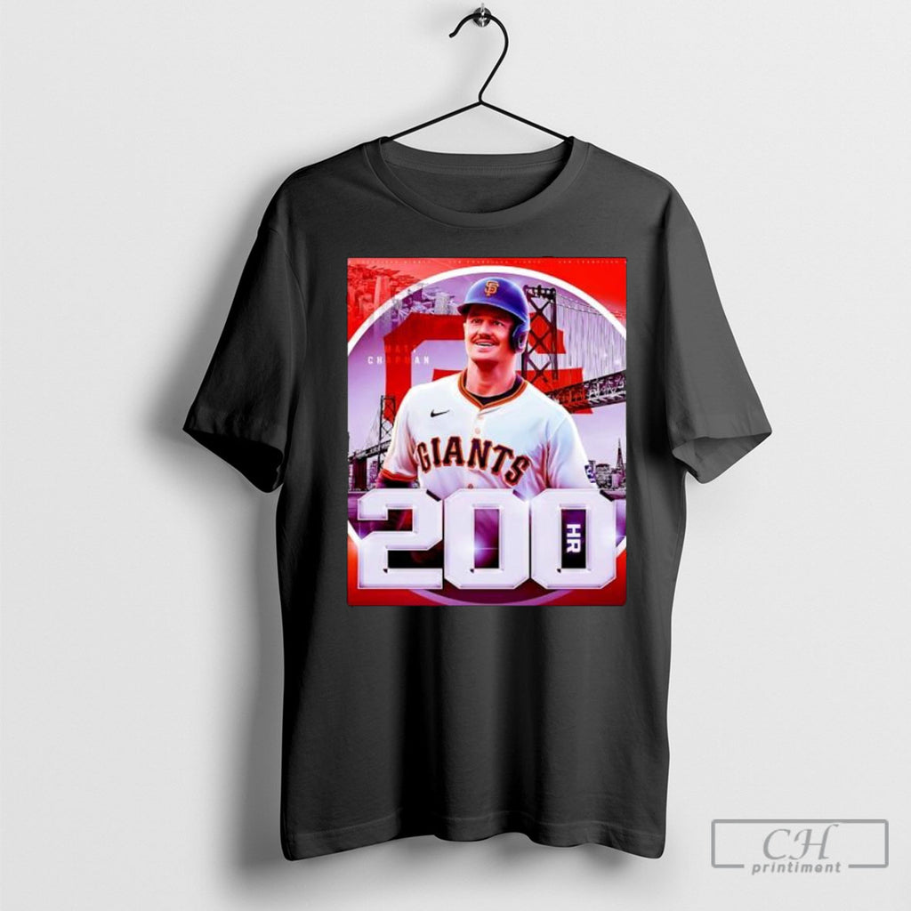 Matt Chapman San Francisco Giants 200 Hr Shirts