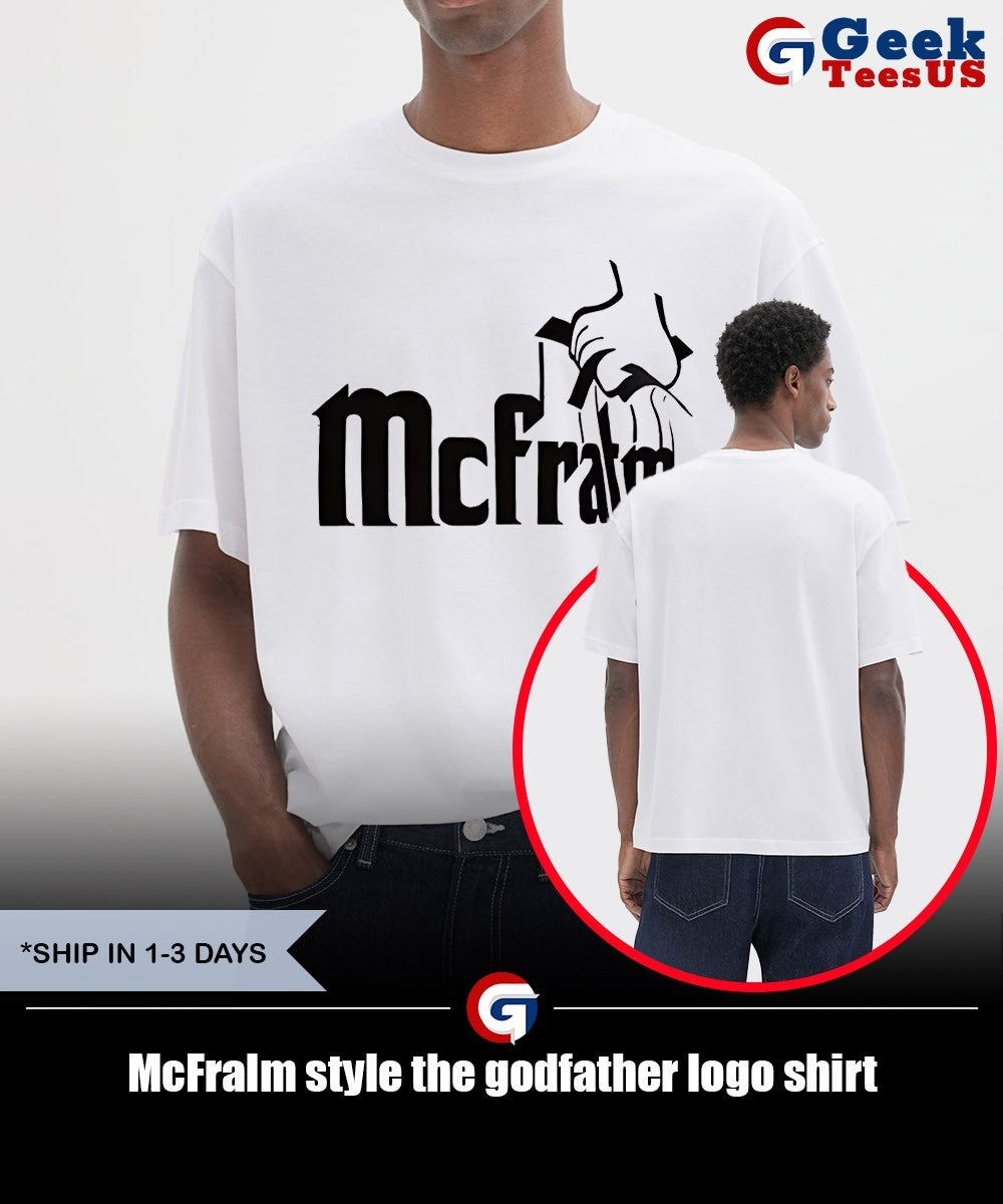 McFralm style the godfather logo shirt Unisex , , , Long Sleeve Tee