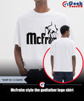 McFralm style the godfather logo shirt Unisex , , , Long Sleeve Tee