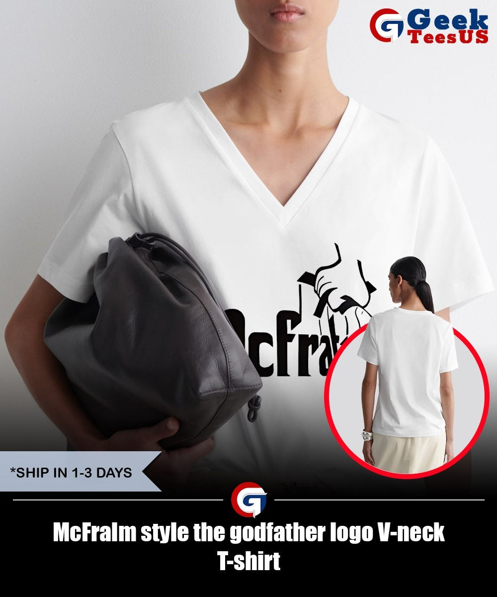 McFralm style the godfather logo shirt Unisex , , , Long Sleeve Tee
