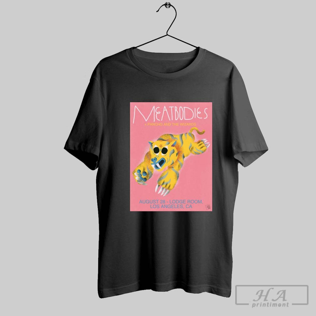 Meatbodies Lodge Room In Los Angeles Ca 8 28 2025 T Shirts