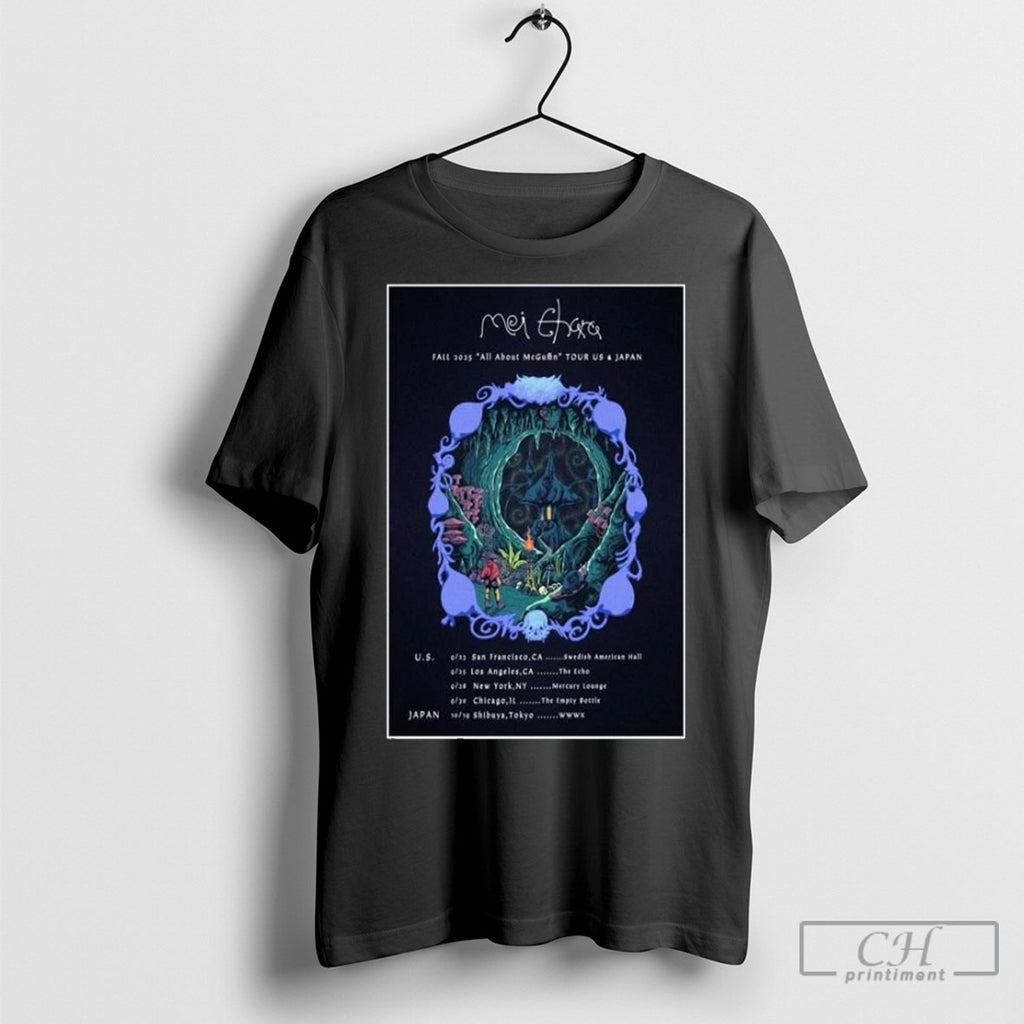 Mei Ehara Fall 2025 All About Mcguffin Tour Us Japan Poster T Shirts