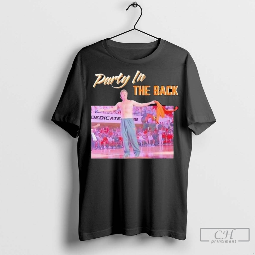 Mike Gundy Party In The Back Coach Oklahoma State Cowboys Long Sleve