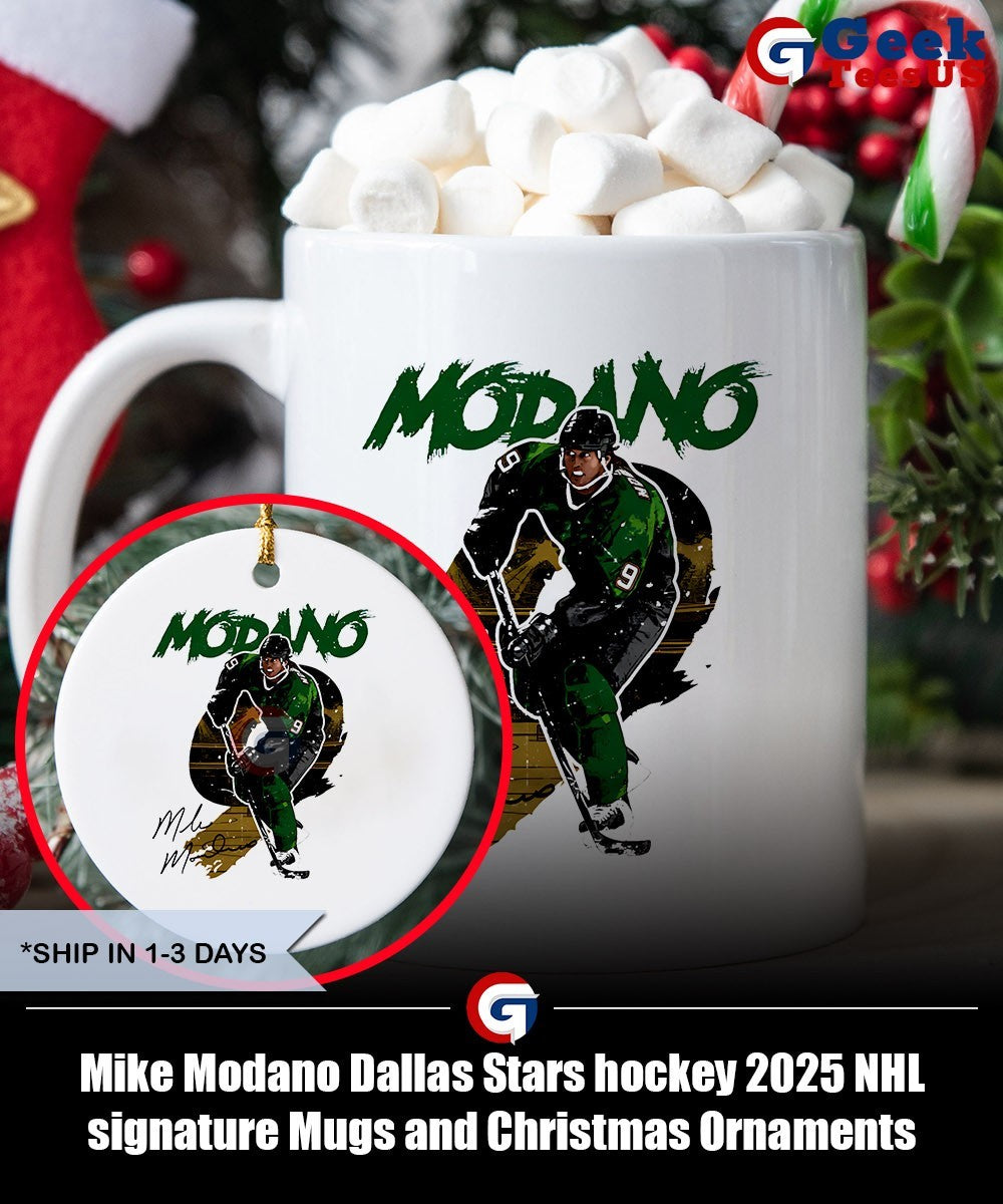 Mike Modano Dallas Stars hockey 2025 NHL signature shirt Unisex , , , Long Sleeve Tee