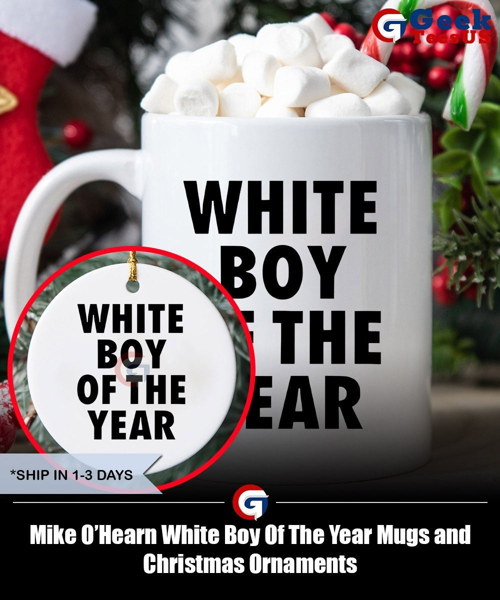 Mike O’Hearn White Boy Of The Year shirt Unisex , , , Long Sleeve Tee