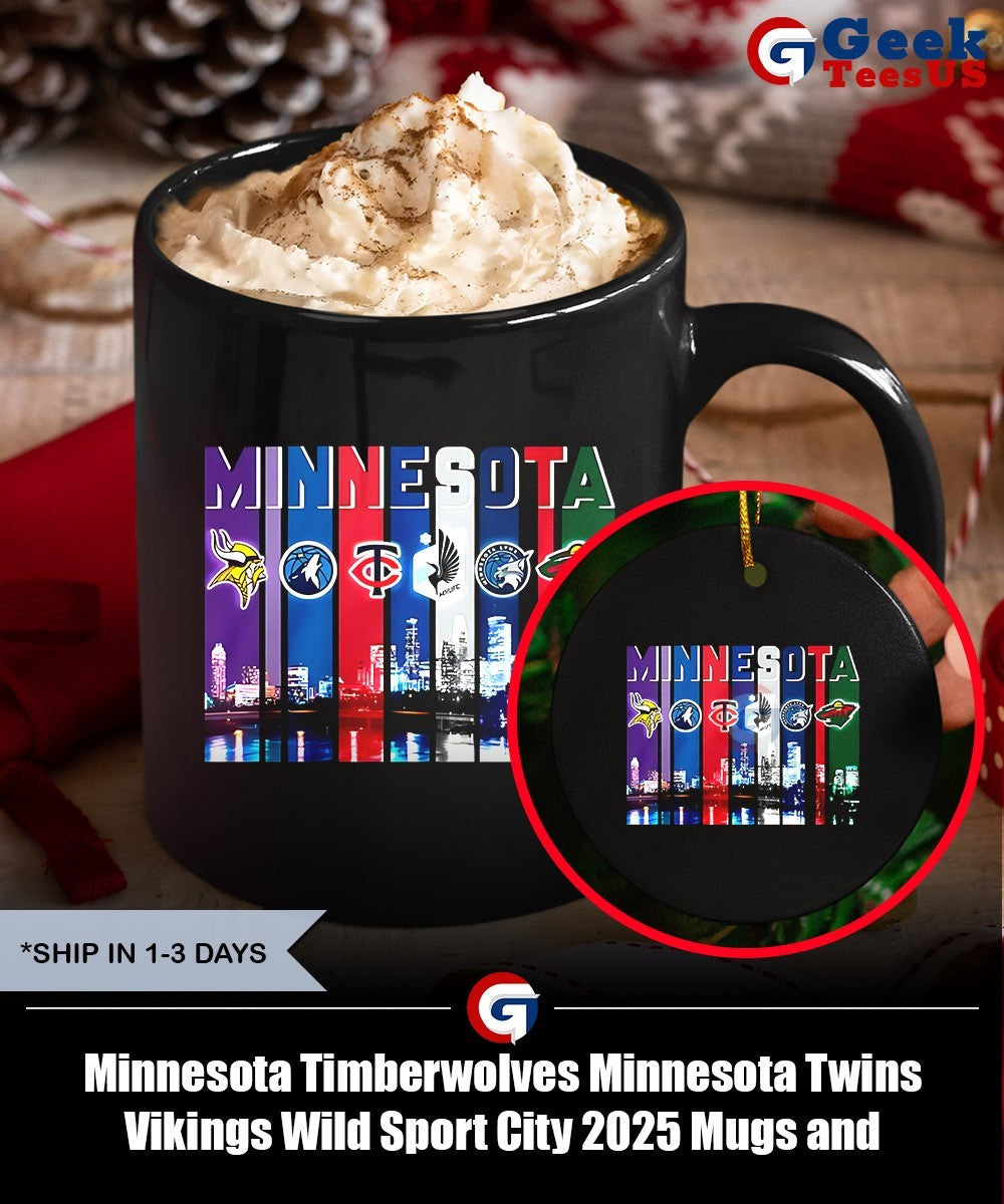 Minnesota Timberwolves Minnesota Twins Vikings Wild Sport City 2025 shirt Unisex , , , Long Sleeve Tee