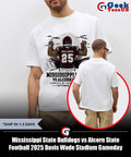 Mississippi State Bulldogs vs Alcorn State Football 2025 Davis Wade Stadium Gameday shirt Unisex , , , Long Sleeve Tee