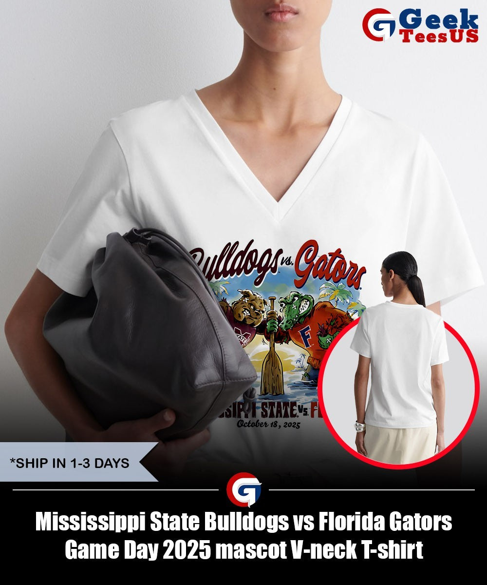 Mississippi State Bulldogs vs Florida Gators Game Day 2025 mascot shirt Unisex , , , Long Sleeve Tee