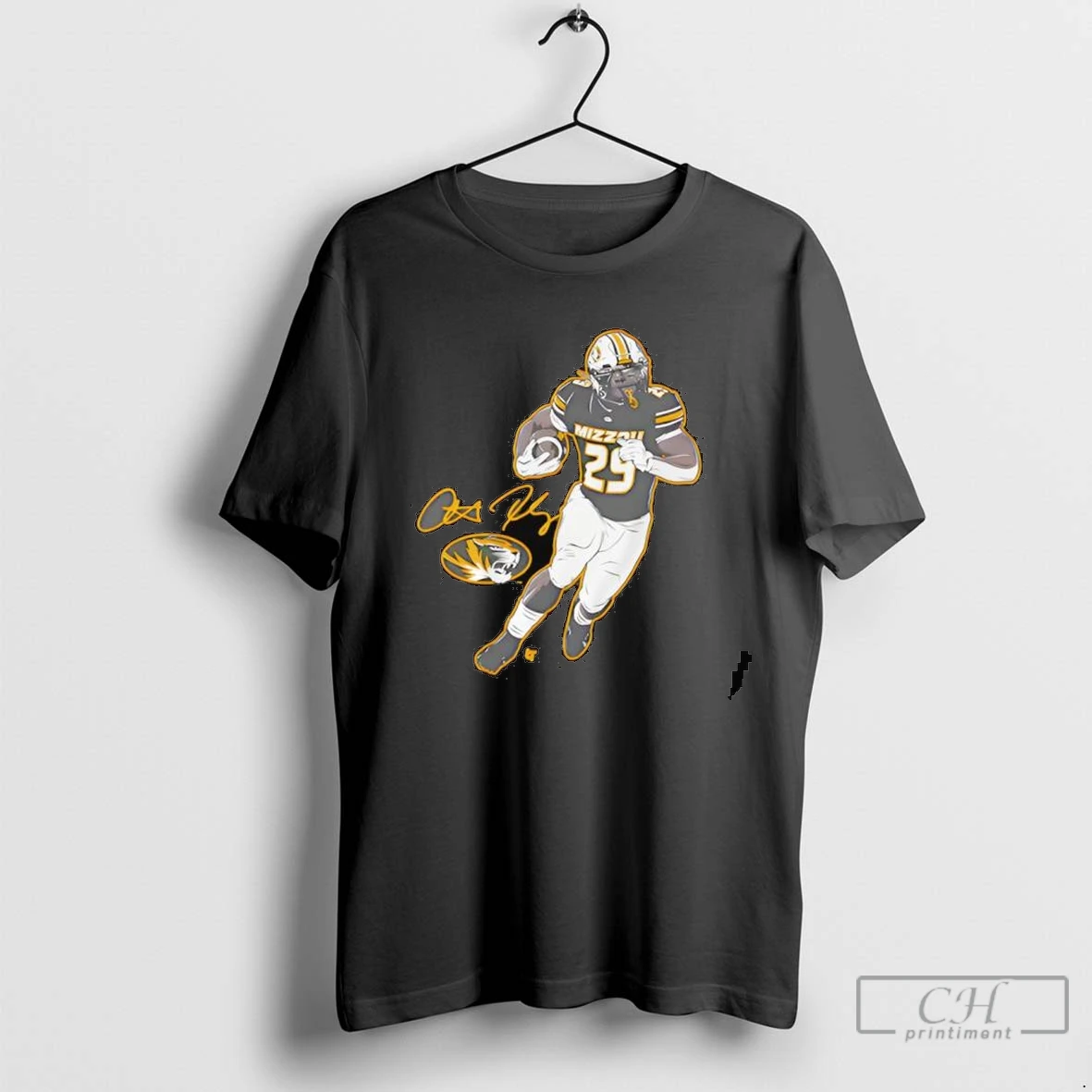 Missouri Football Ahmad Hardy Superstar Pose Signature
