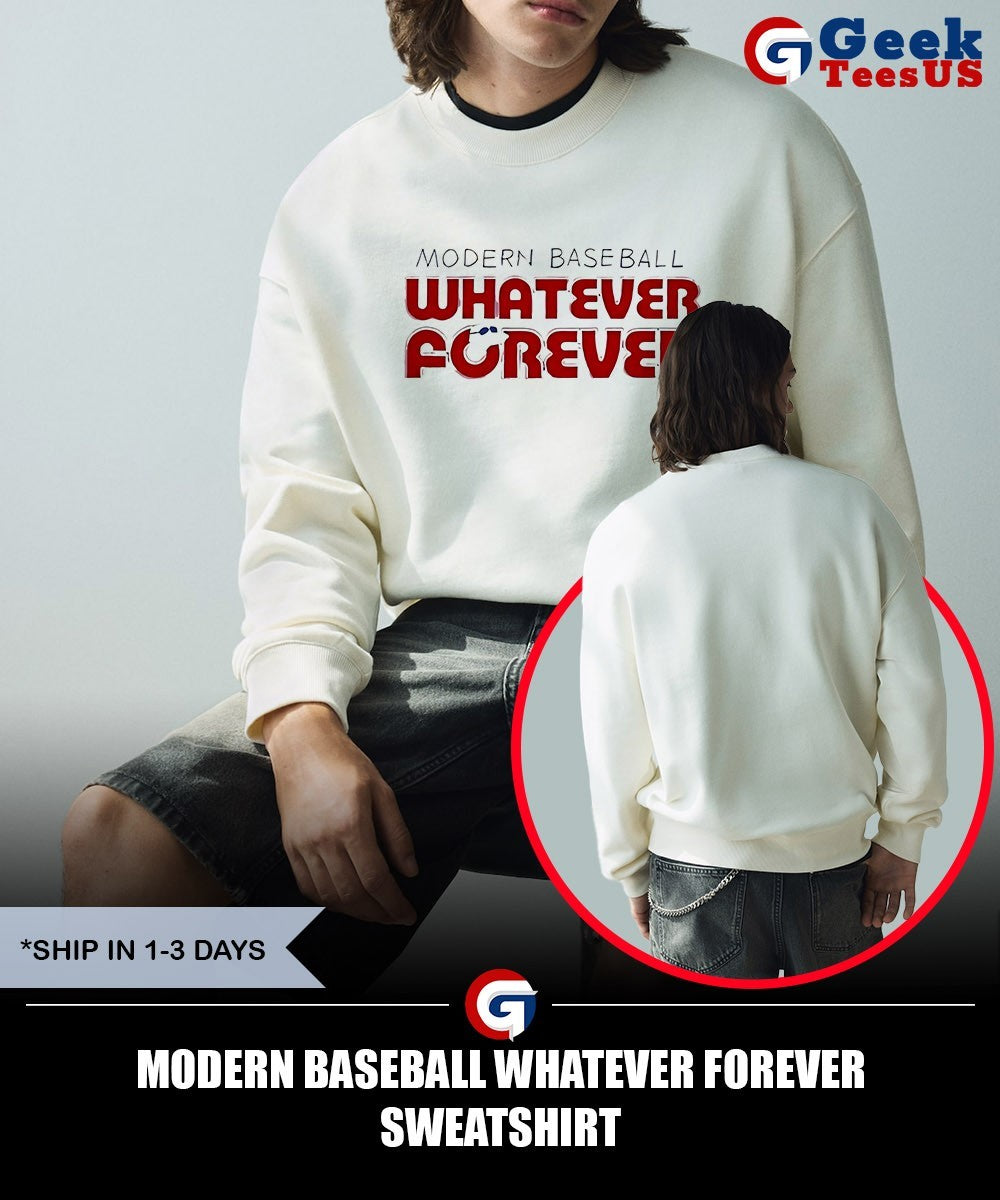 Modern baseball whatever forever shirt Unisex , , , Long Sleeve Tee