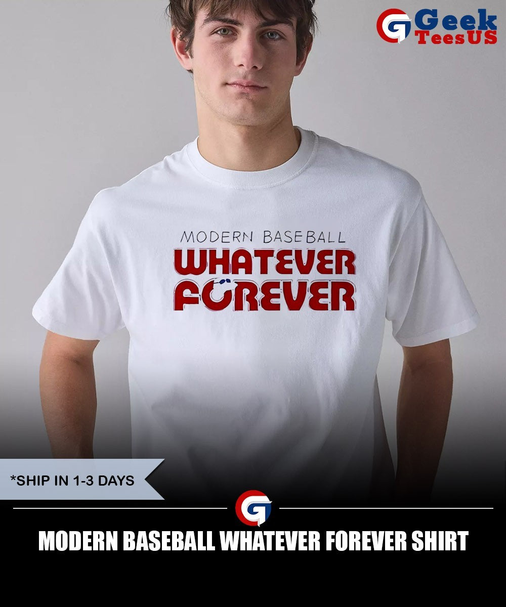 Modern baseball whatever forever shirt Unisex , , , Long Sleeve Tee