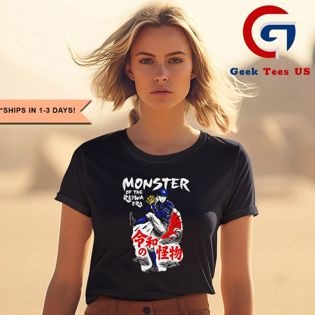 Monster Of The Reiwa Era Los Angeles Dodgers baseball 2025 shirt Unisex , , , Long Sleeve Tee
