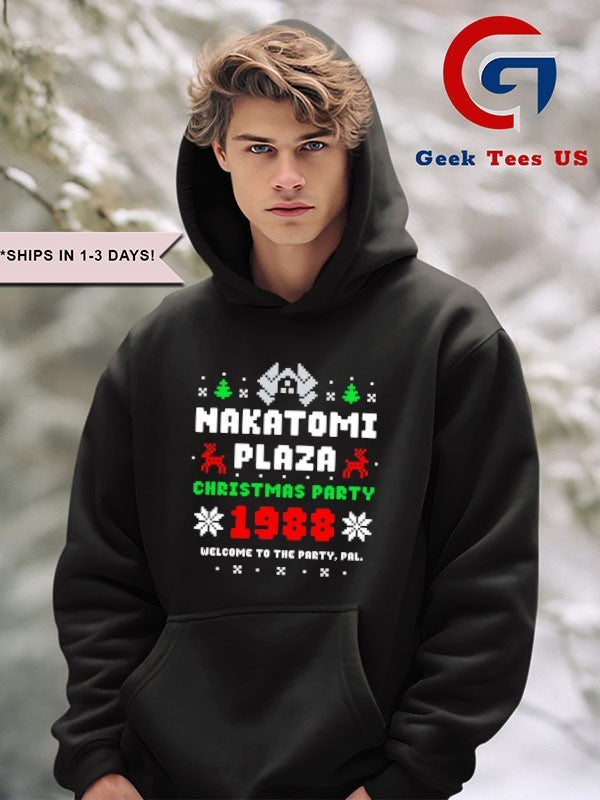 Nakatomi Plaza Christmas Party 1988 shirt Unisex , , , Long Sleeve Tee